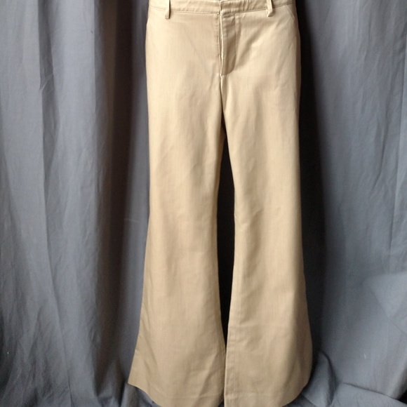 beige bell bottoms